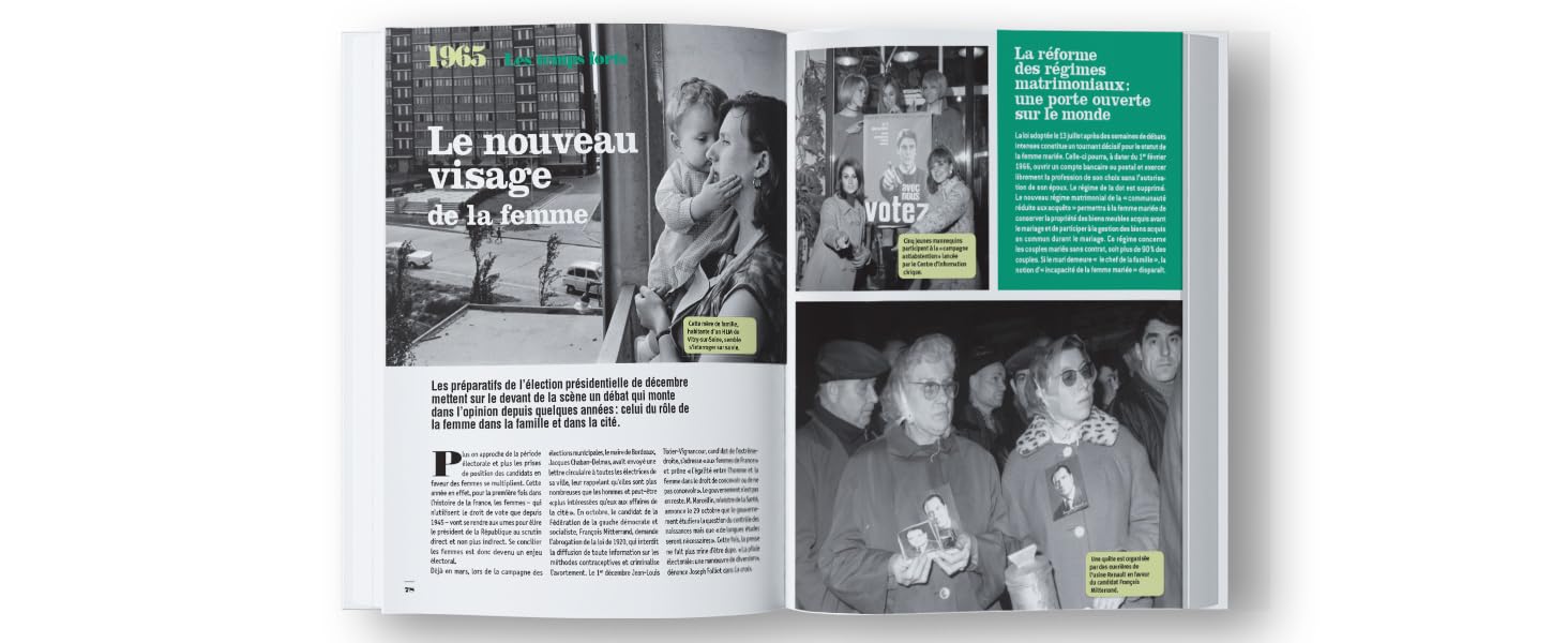 Les Années-Mémoire volume 1965: Beau livre grand format. Idée cadeau originale : livre anniversaire-176 pages. +300 photos d'époque.