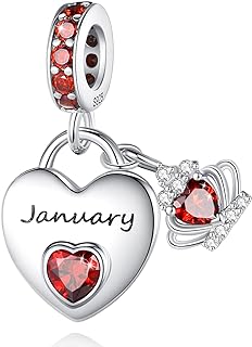 Birthstone Charms for Charms Bracelet