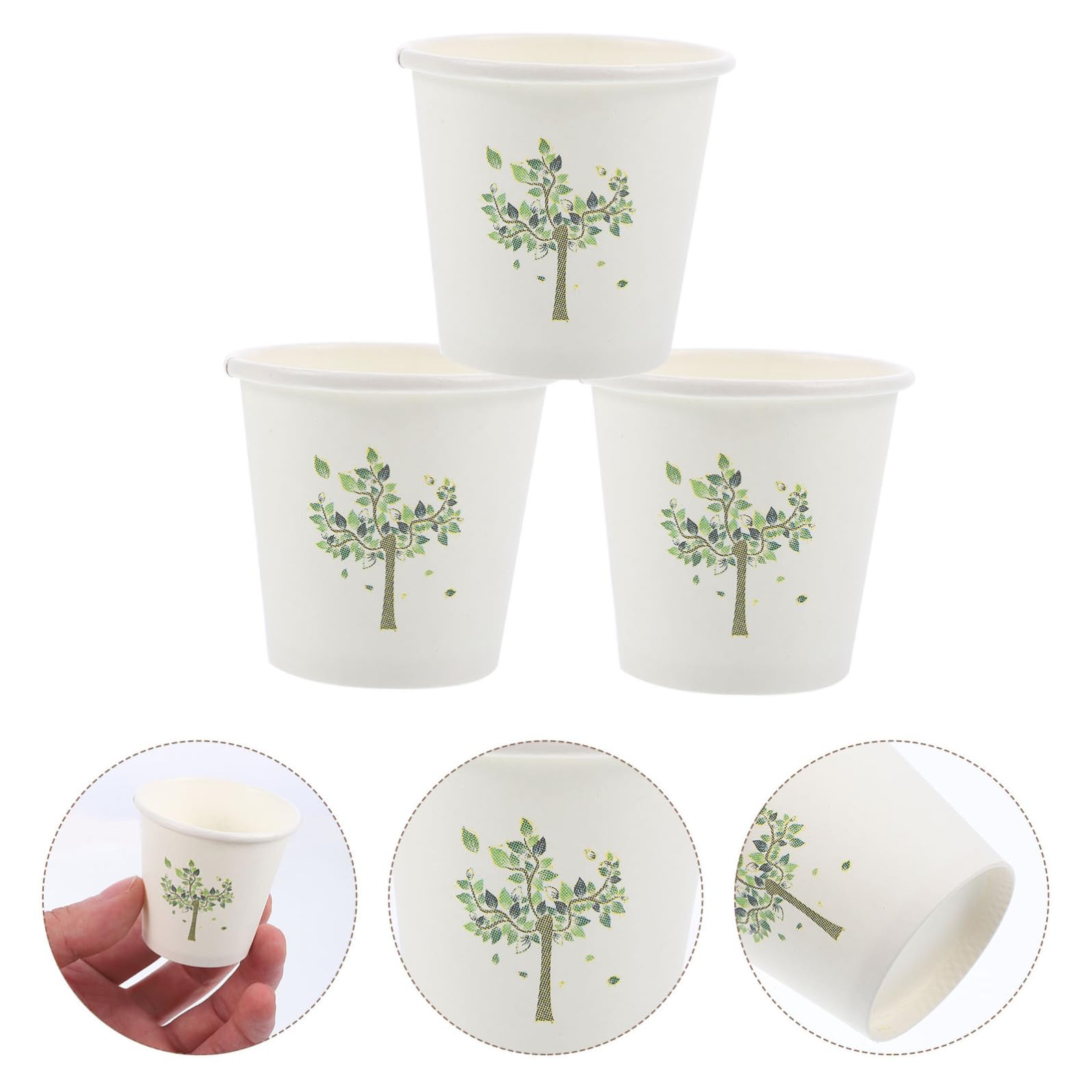 VICASKY Bicchieri Monouso da Degustazione 3oz 60ml in Carta 500 Pezzi