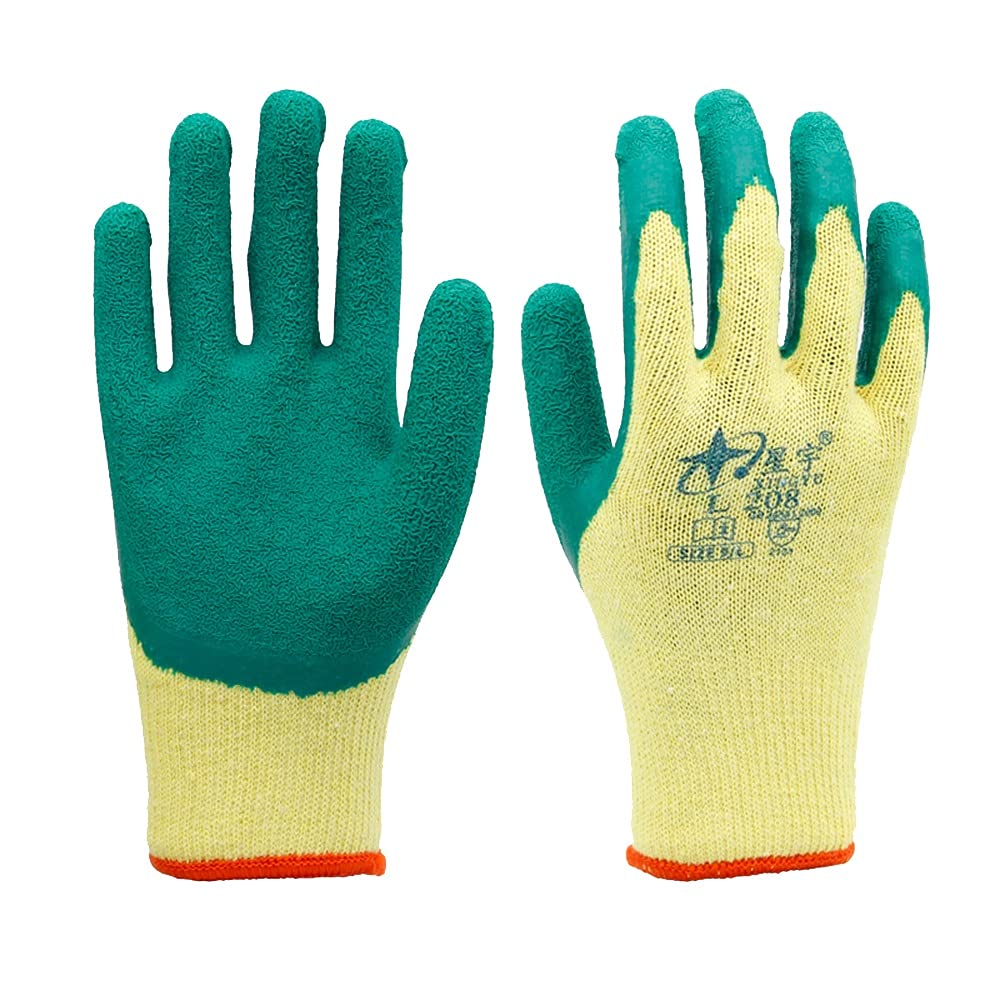 Axdwfd Guantes Resistentes A La Protección De Grado 5, Guantes Resistentes Al Desgaste, Guantes De Seguridad For La Protección De Las Manos Y El Trabajo En El Jardín, Guantes De Cocina For Rebanar