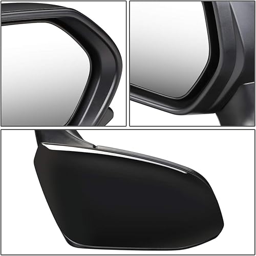 Miniatura 3 de DNA Motoring OEM-MR-TO1321366 Espejo de puerta lateral derecho sin calefacción compatible con Camry 2018-2020