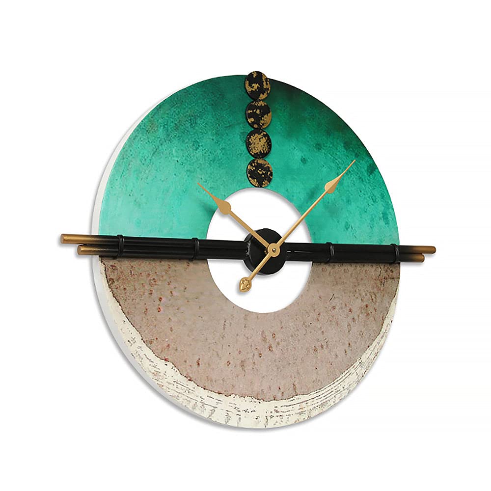 Horloge muet de chambre et salon moderne pour une décoration zen sans bruit