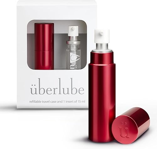Miniatura 9 de Uberlube Lubricante de silicona  Dos tubos de repuesto de lubricante de viaje de 0.5 fl oz (0.5 fl oz), lubricante de silicona sin perfume,