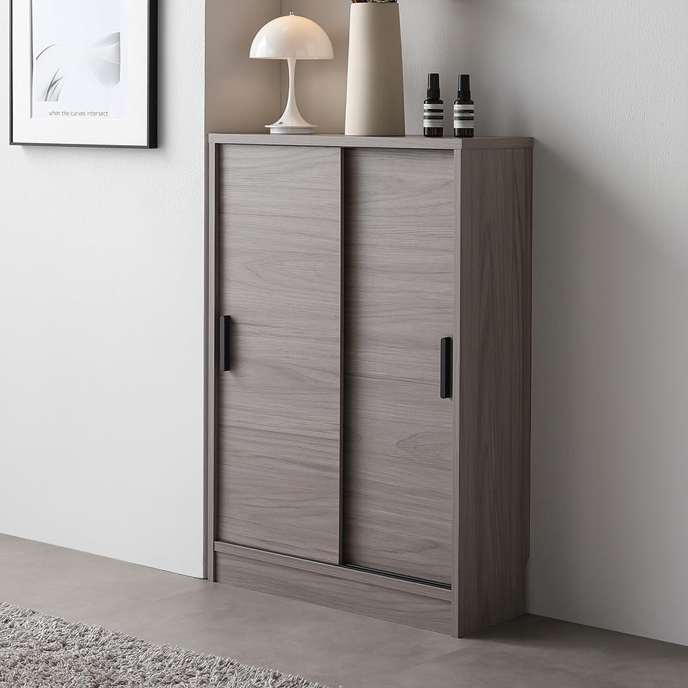 Amazon.co.jp: RASIK サイドボード 薄型 スリム収納 約幅60×奥行21cm