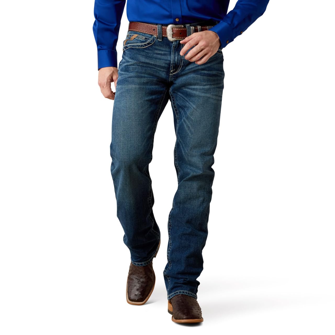 Ariat Mens M2 Relaxed Stretch Adkins Boot Cut Jean