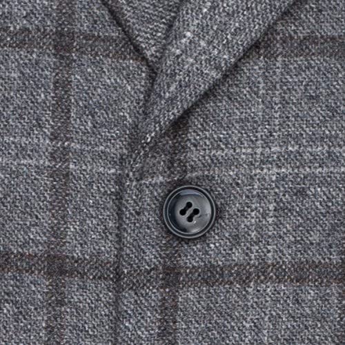 Isaac Mizrahi Boy's 2-20 Single Breasted Quilt Lined Wool-Blend Overcoat with Bib2