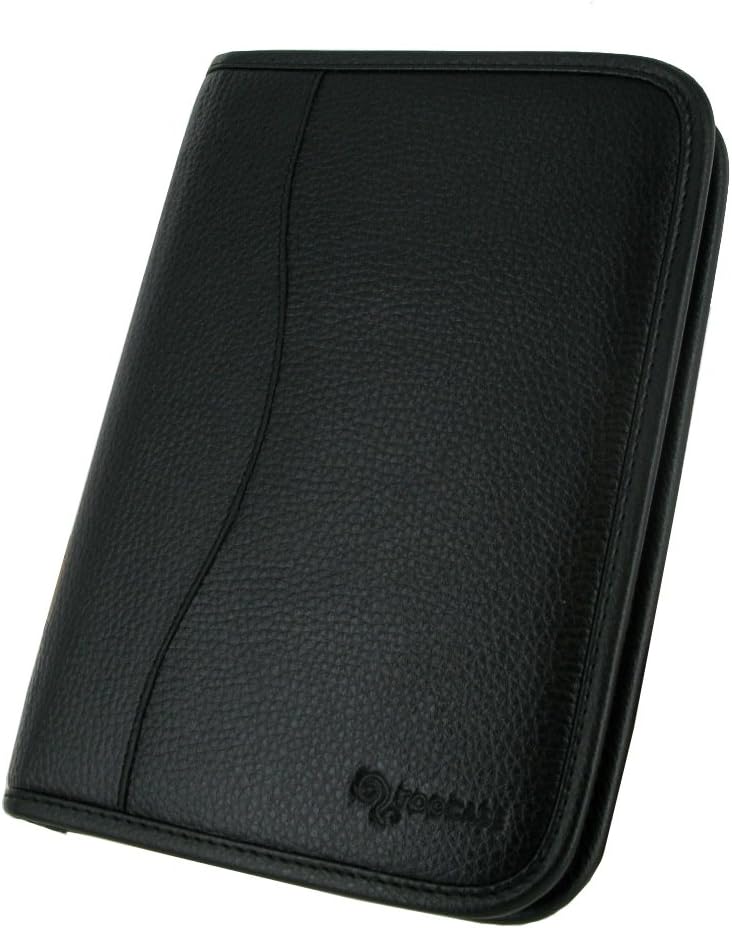 rooCASE Executive Portfolio Genuine (Black) Leather Case for 4th Generation iPad with Retina Display / the new iPad 3rd / Apple iPad 2 (Automatically Wakes and Puts the iPad to Sleep)