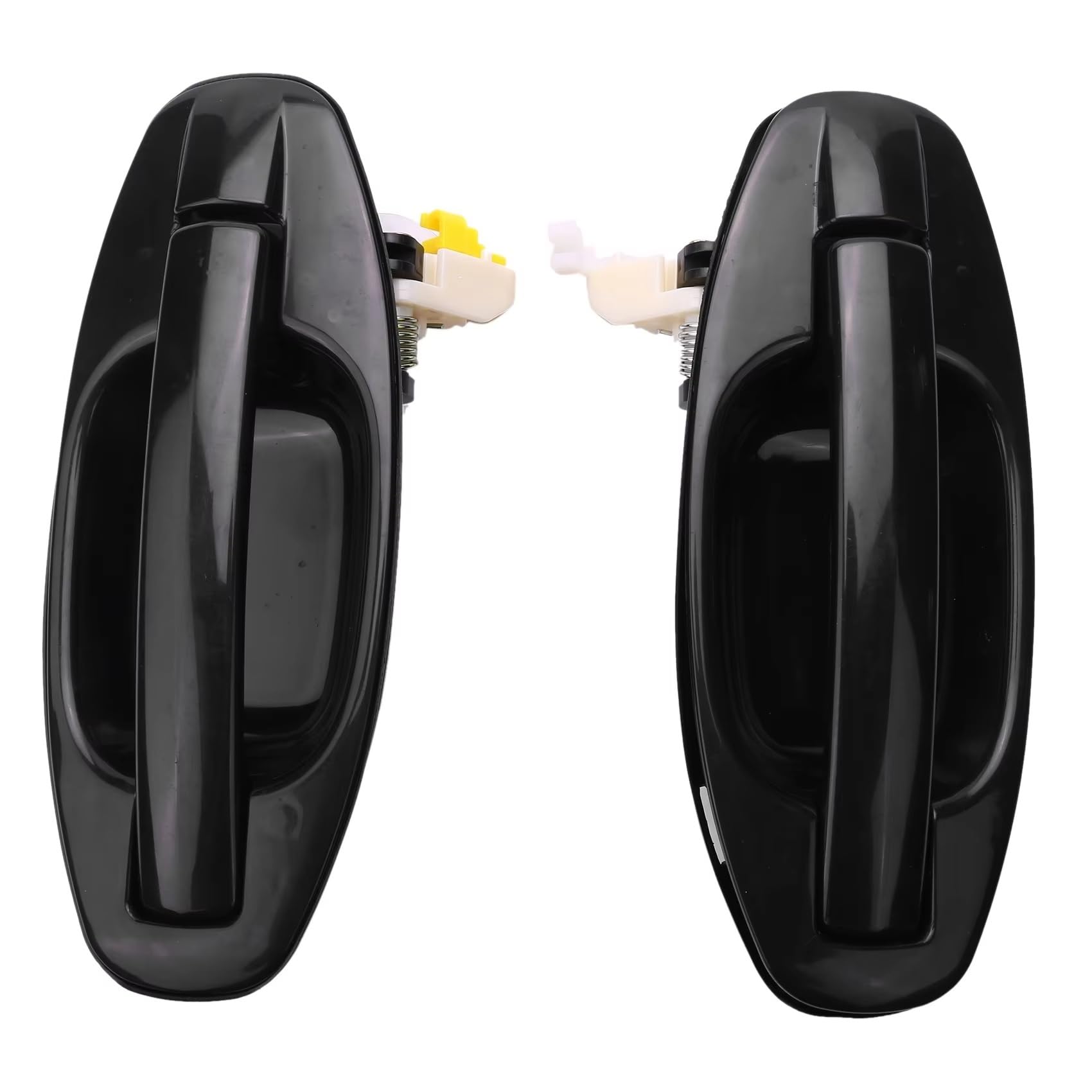 Fvbfcdx One Color Car Exterior Handle Compatible With Hyundai For Santafe 2001 2002 2003 2004 2005 2006 Car Rear Left Right Exterior Door Handle Black Oem：82650-26000 82660-26000