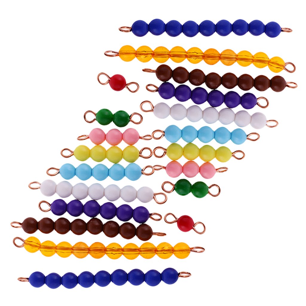 Montessori Perles Kit Jouet de Calcul Enfant Matériel Education Précoce Mathématiques