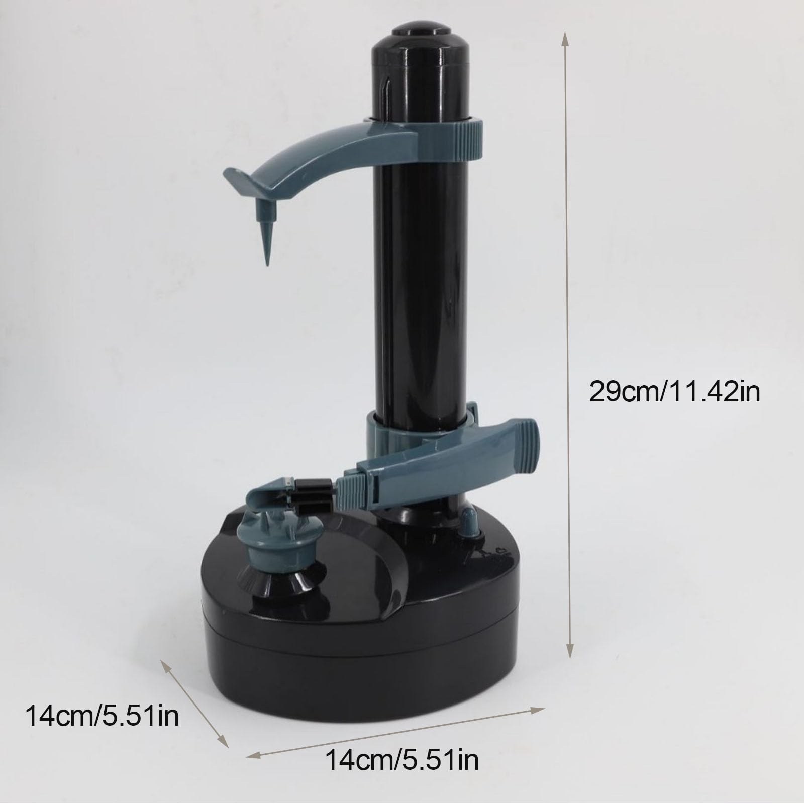 Sbucciatrice Automatica Per Mele, Diametro Del Frutto Da 5 Cm A 10 Cm, Altezza Da 5 Cm A 15 Cm, Spessore Di Sbucciatura Circa 1 Mm. Per Cucina, Frutta E Verdura.