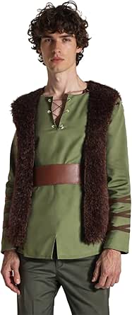 Men’s Vintage Distressed Leather Vest | Trendy Leather Jackets - View #9