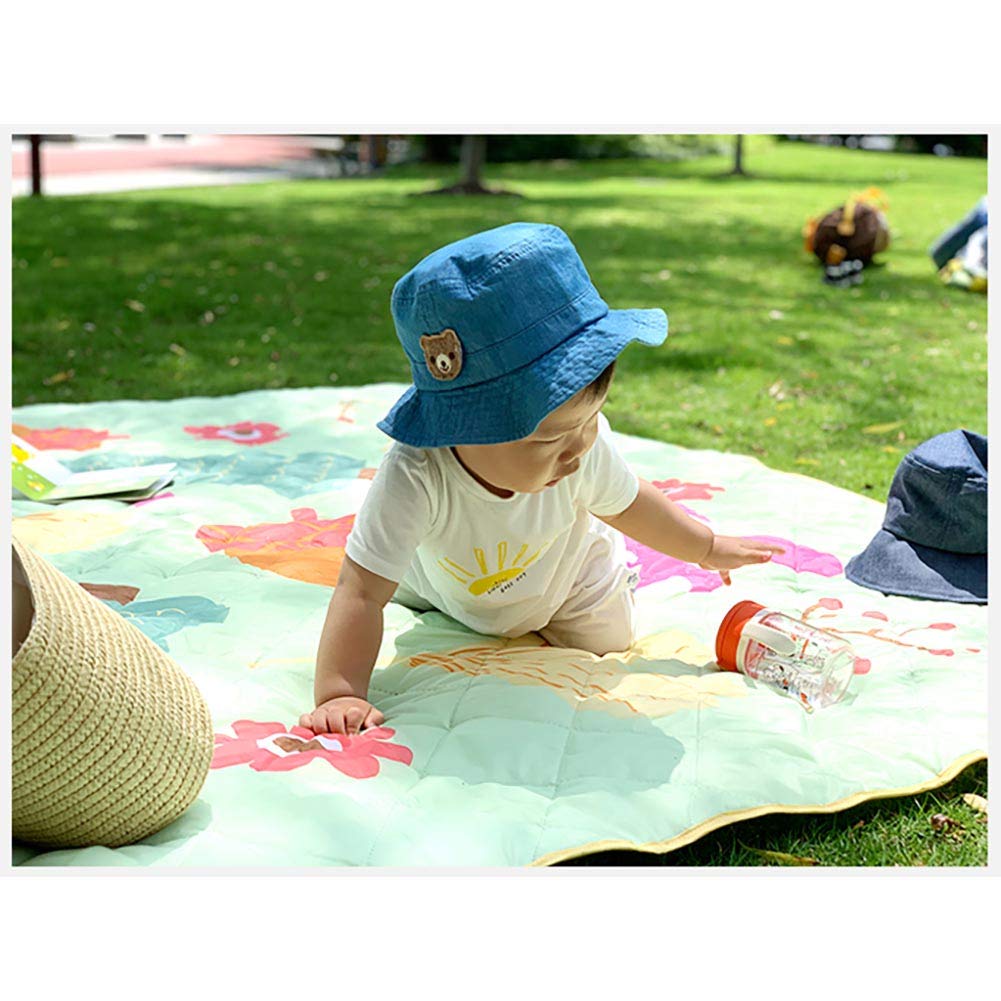 Manta De Picnic Impermeable Ultrasonido Acolchado Grueso Anti Arena Estera De Picnic Ligero Portátil Plegable Lavable En La Lavadora Alfombra para Playa Cámping Viajar 150 X 200 Cm 200 X 200 Cm