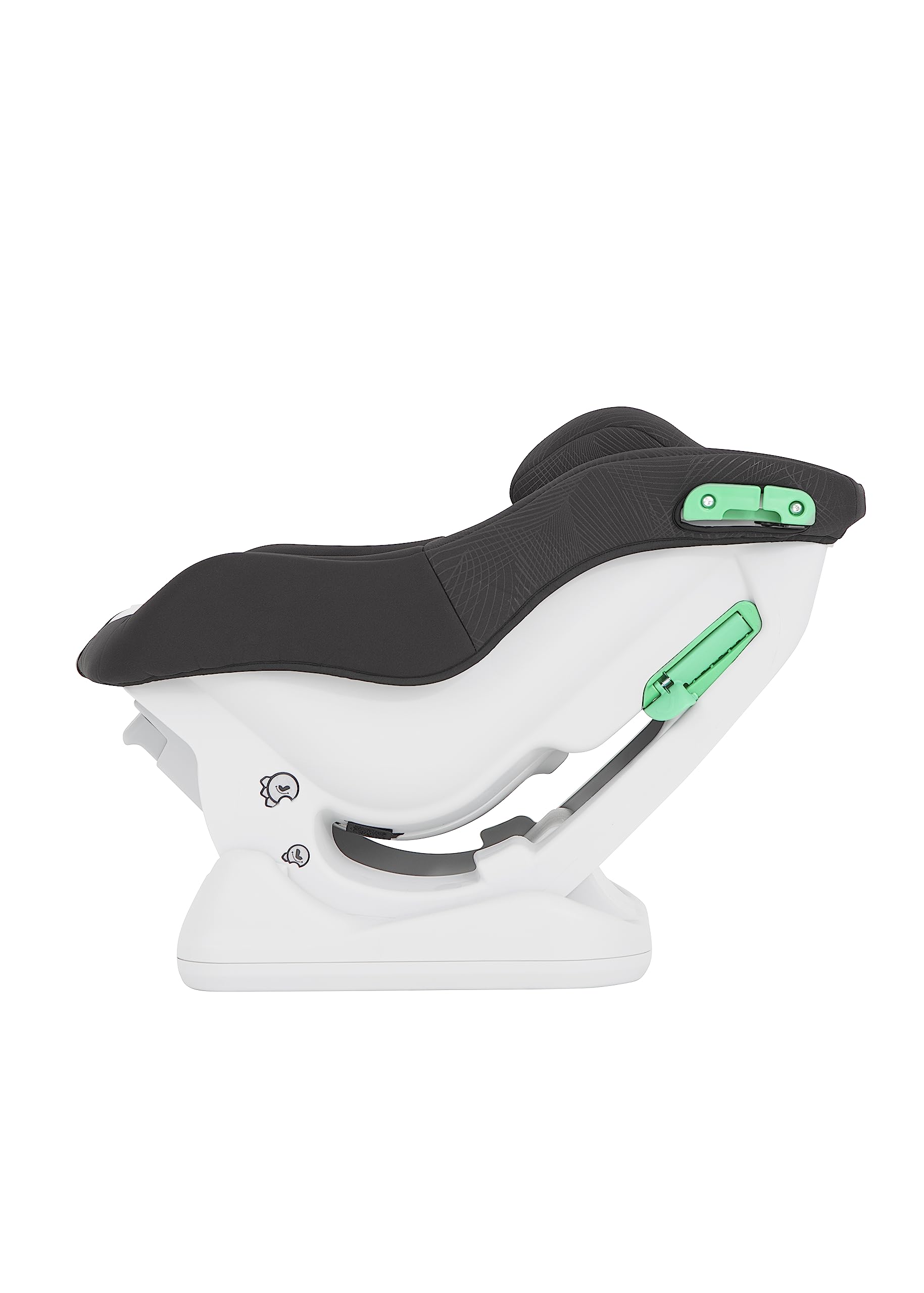 Graco Extend™ LX R129 Reboarder Kindersitz, Autositz rückwärtsgerichtet ab Geburt bis ca. 4 Jahre (40-105 cm), ab 15 Monaten (76-105 cm) auch in Fahrtrichtung, Seitenaufprallschutz, schwarz, Midnight | Rückwärts- und vorwärtsgerichtet nutzbarer Kindersitz