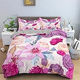 【Matériau Haute Qualité】: Housse de couette composition en tissu 110g/m² microfibre. Ce tissu est doux, confortable, respirant et doux pour la peau, contribue à améliorer le confort de votre sommeil