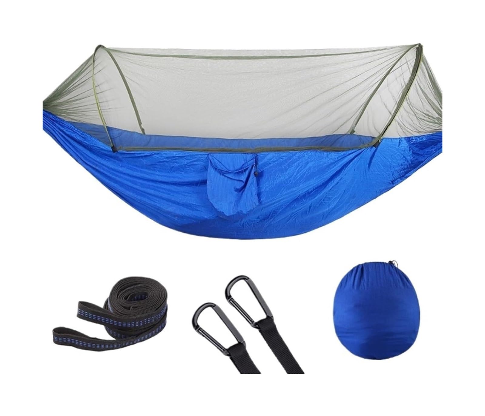 Hamac de Camping Portable avec moustiquaire léger Double(B)