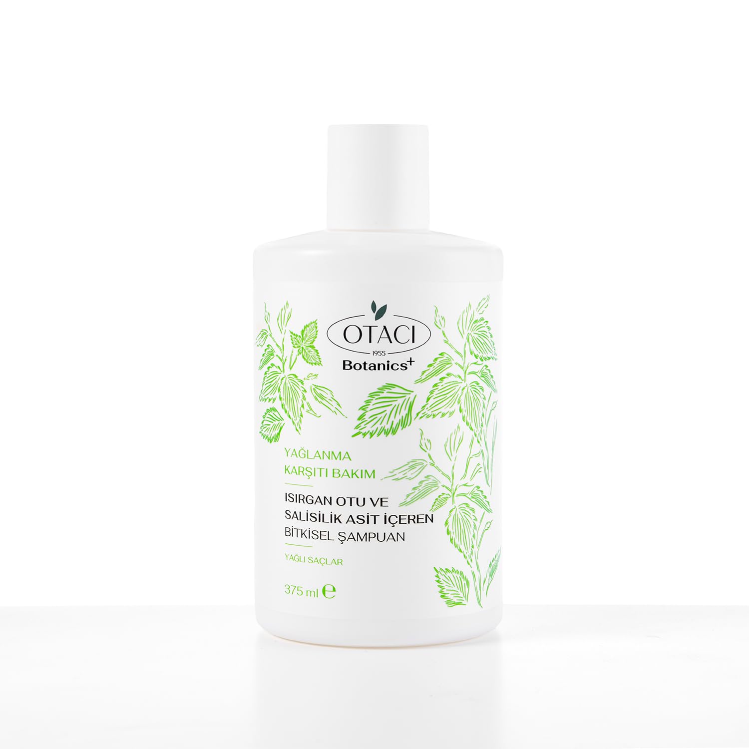 Otacı Botanics Yağlanma Karşıtı Bakım - Isırgan Otu ve Salisilik Asit İçeren Bitkisel Şampuan