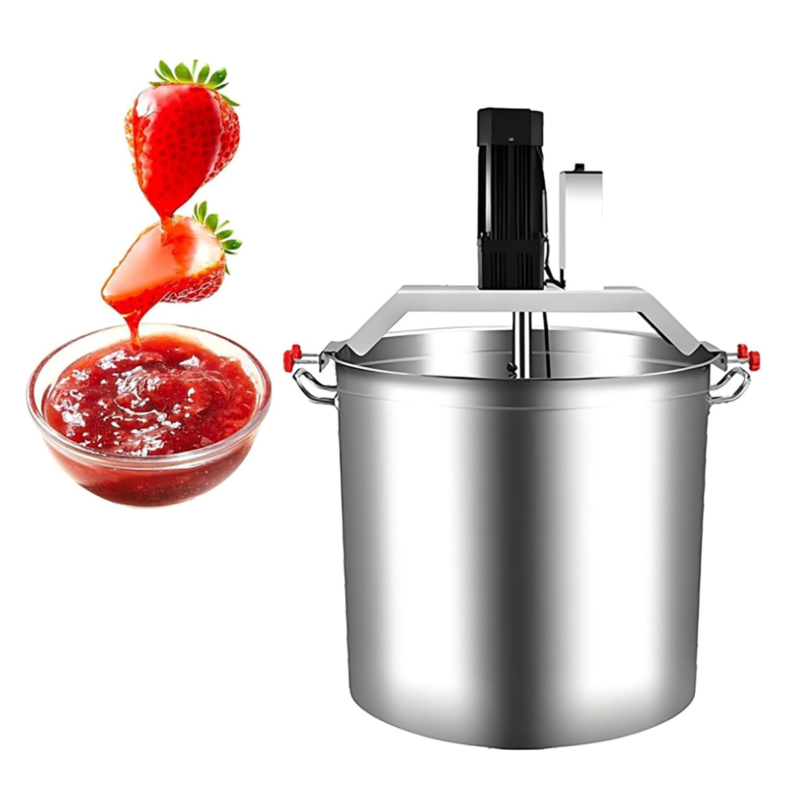 Miscelatore Di Alimenti Automatici, Capacità: 20/25/40/85L, Marmellata, Cuocere La Fritta 60-100 Catti, Velocità Di Agitazione: 10~90 Giri/min, Calore Uniformemente,20L
