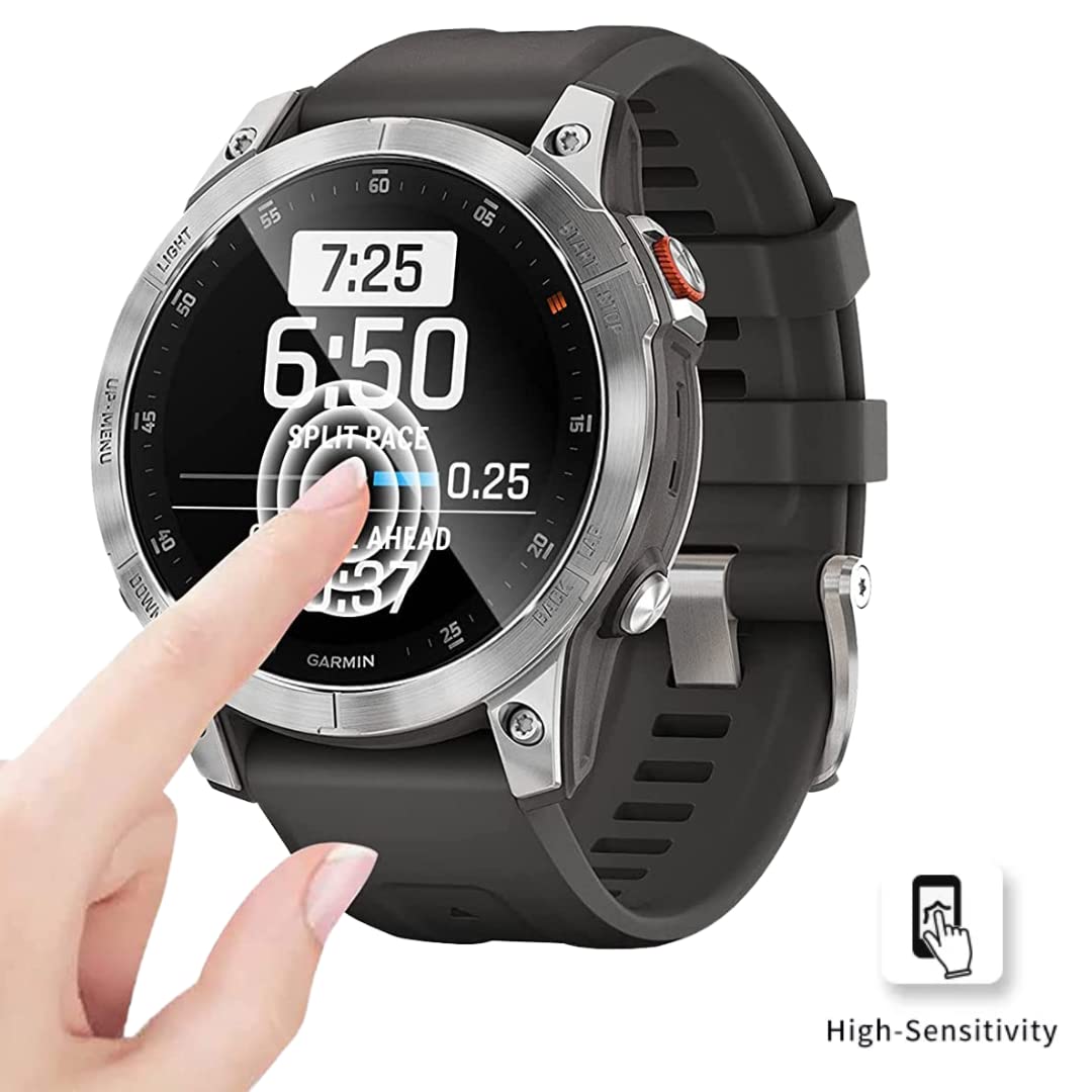 Pellicola In Vetro Temperato 9H Per Garmin Epix Gen 2 - Protezione Anti-graffio, Facile Applicazione
