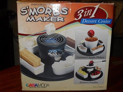 S'MORES MAKER 3 en 1 CENTRO DE POSTRE