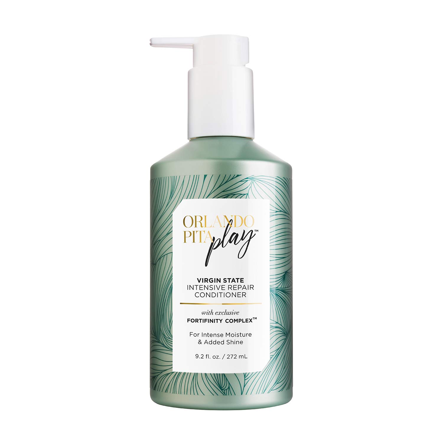 ORLANDO PITA PLAY Virgin State Intensive Repair Conditioner, Helps to Detangle & Smooth Distressed Hair, Restores Shine & Helps Resist the Effects of Thermal Damage, 9.2 Fl Oz