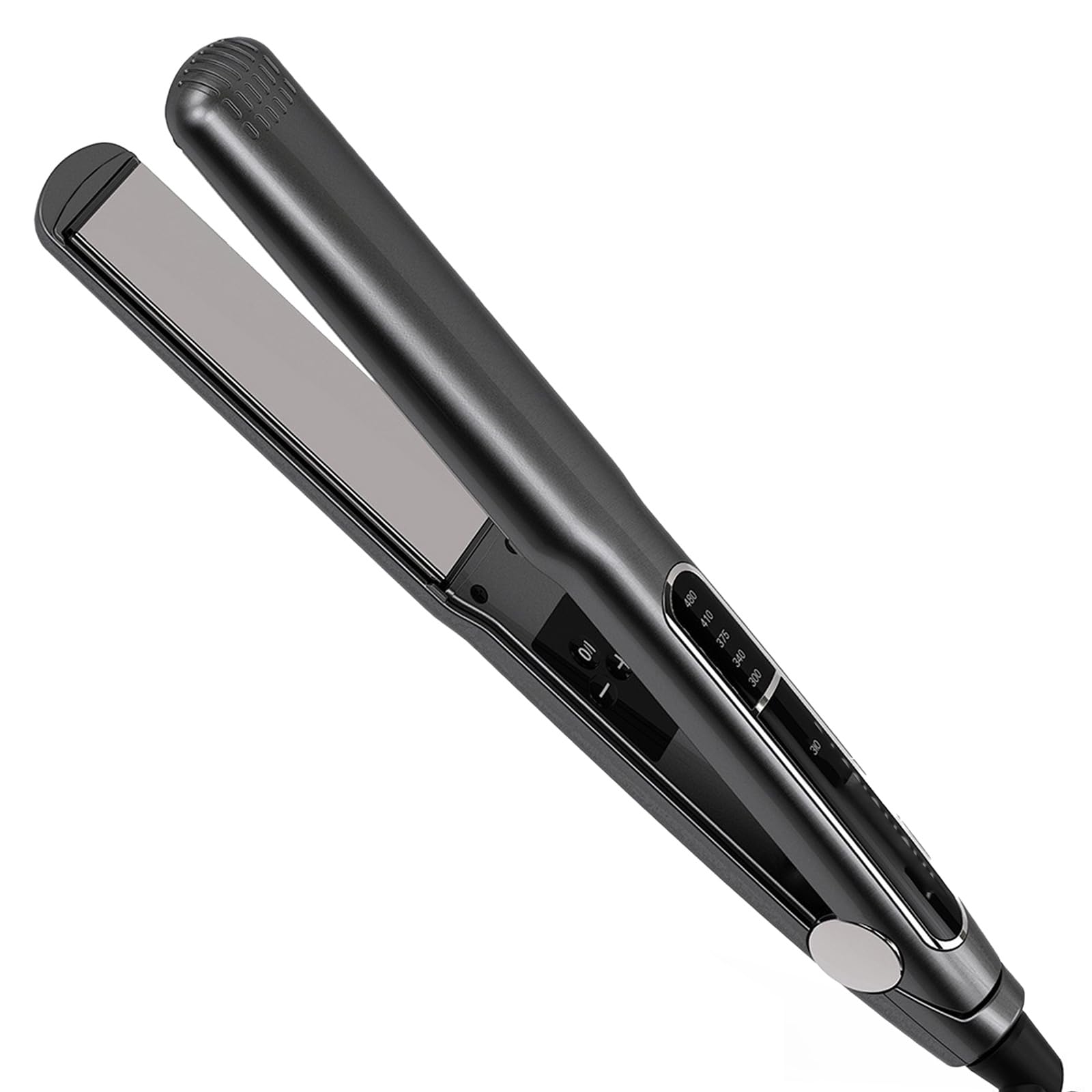 Lisseur Cheveux 2-en-1 143W 480 Fahrenheit plaque serrage à chauffage rapide fer à boucler pelucheux lisseur coiffure portable