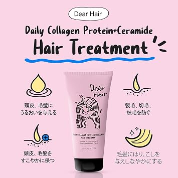 DearHair Daily Collagen Protein Ceramide Hair Treatment 100ml