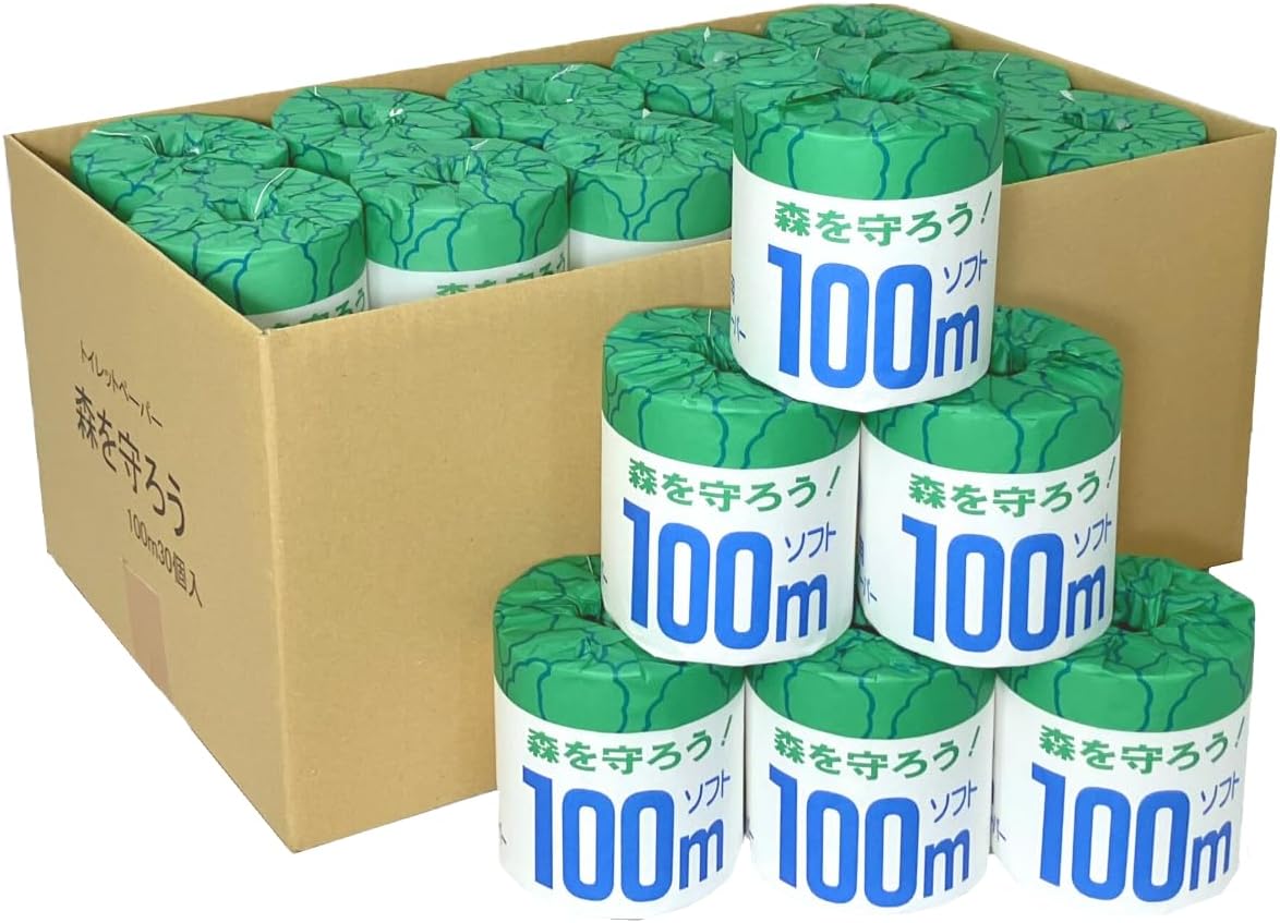 森を守ろう! シングル トイレットペーパ