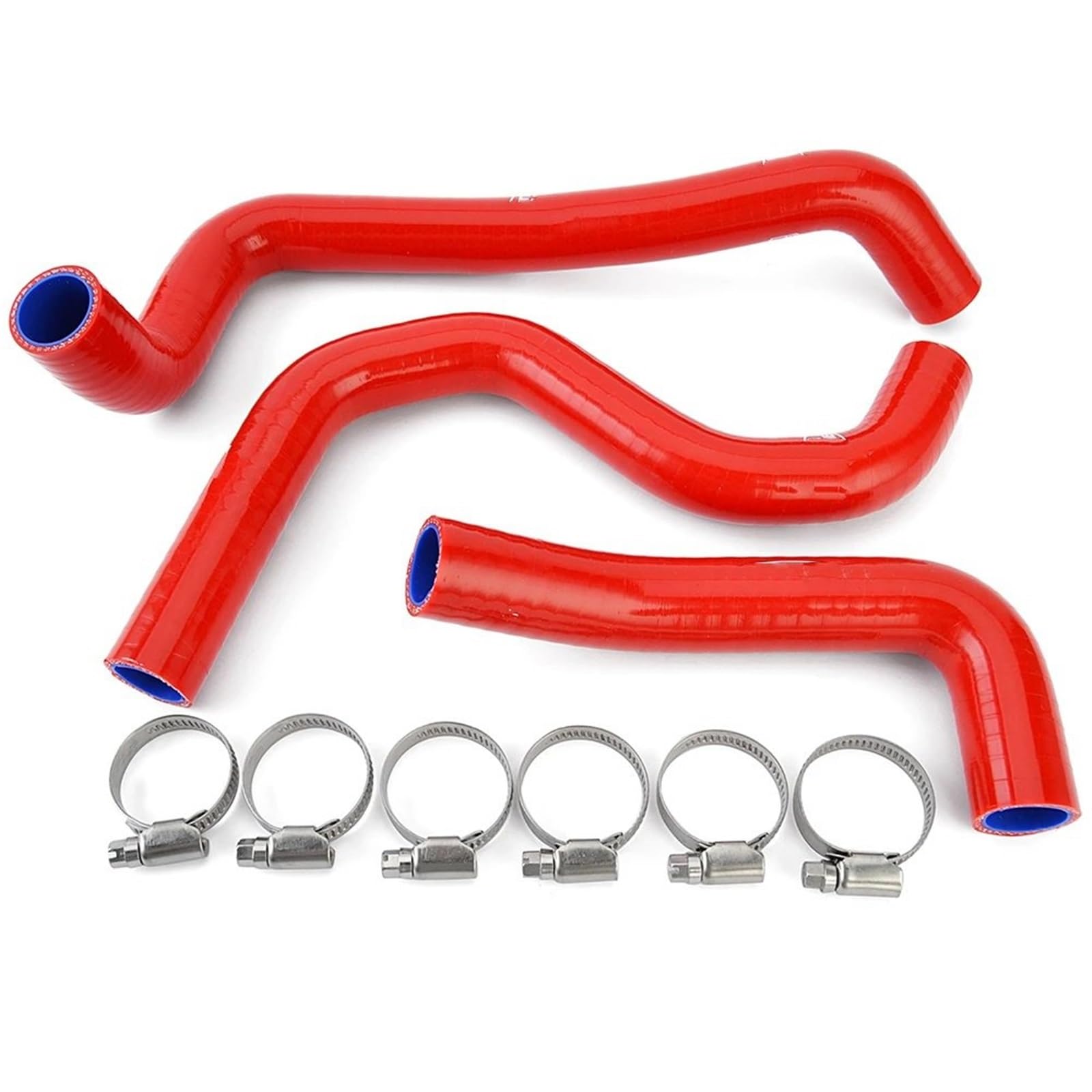 Manguera Gasolina Kit de Manguera de refrigerante de radiador de Silicona para Motocicleta Triumph Street Triple 765 R RS R 765 RS 765 2020 2021 2022 Manguito Turbo(Red)