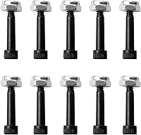 Vista 8 de Juego de 2 tuercas y pernos de repuesto para eje de motor de barrena 74072, apto para Traeger, Pit Boss, Z-Grills, Rec Tec y la mayoría