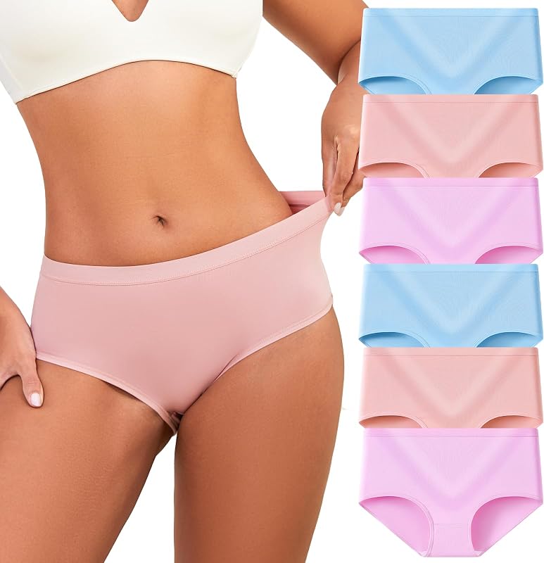 PPBYS Womens Underwear Pack 6Packs 3X-Large