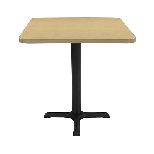 Miniatura 27 de Factory Direct Partners 13376-282 Mesa cuadrada de café bistró de 30 x 30 pulgadas; moderna mesa de comedor, café, mesa de cóctel para espacios