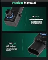 Vista 4 de SCITOO 56041018AD 56028562AB 56041018AC Sensor MAP Compatible para Jeep para Mitsubishi para Chrysler para Dodge de Presión Absoluta de Boost