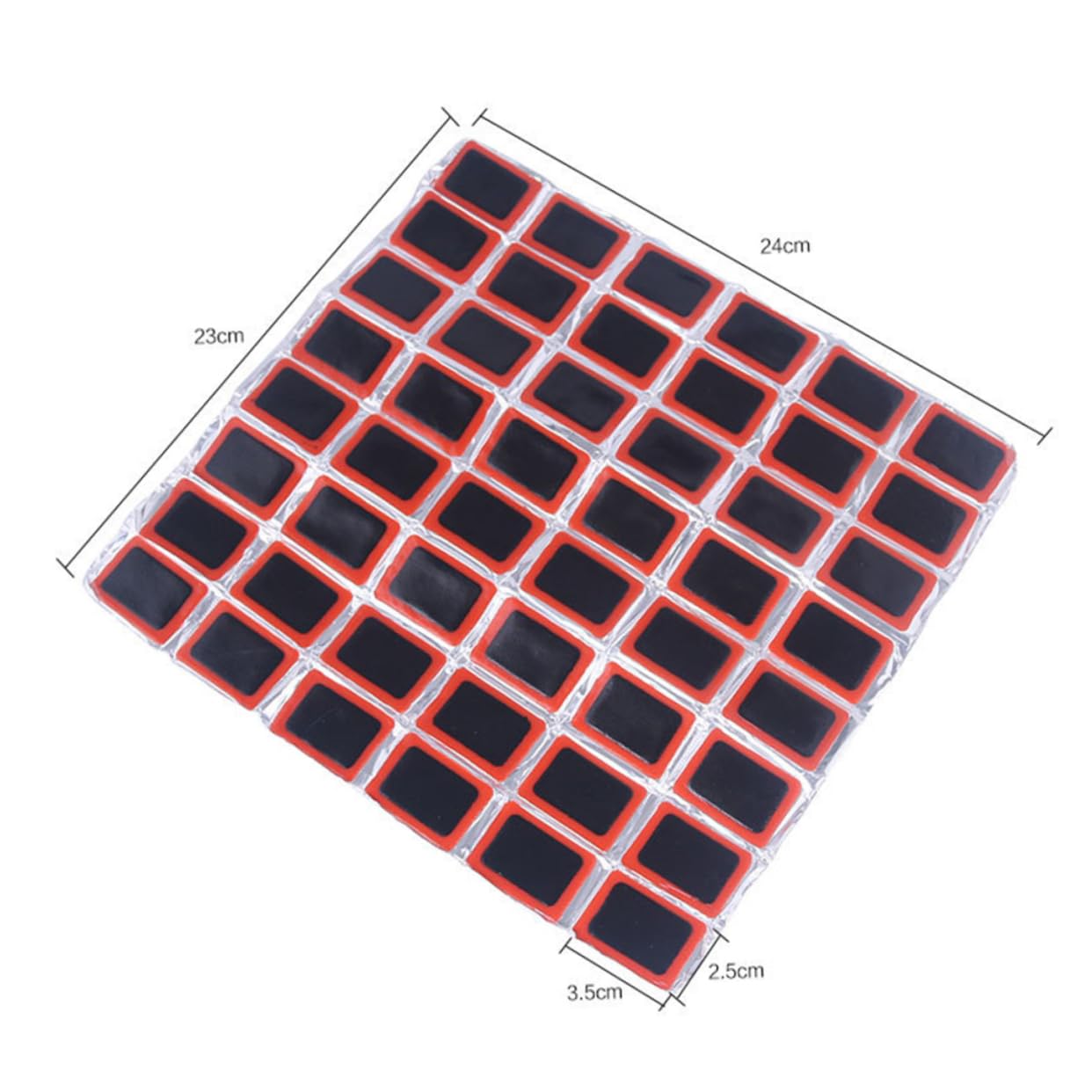 VINTORKY 3Sheets Patch Repair Kit for Bike Rubber Puncture Patches Inner Tube Fix Lightweight Emergency Accessory for Home and Store Use