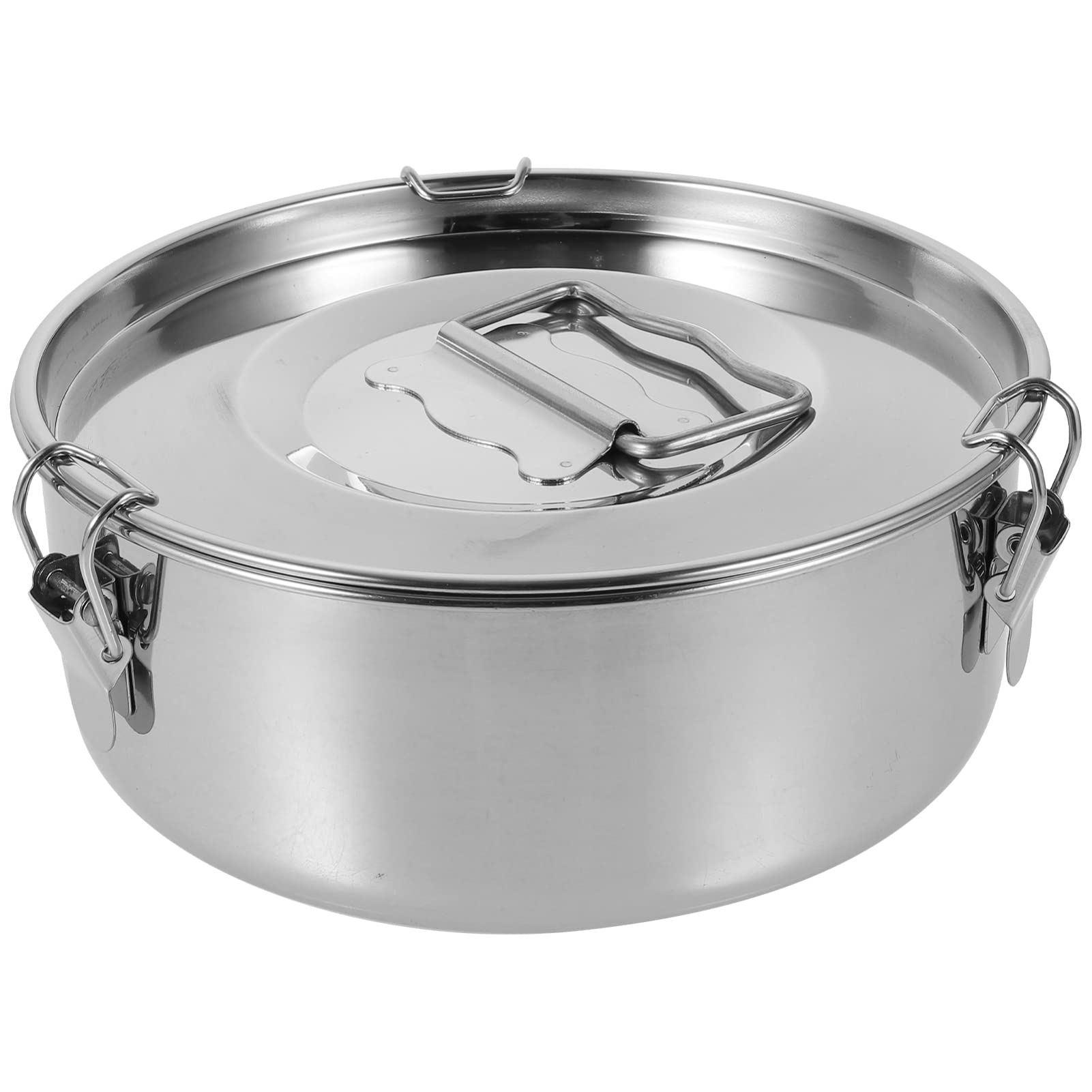Alipis Flan De Acero Inoxidable Con Tapa Molde Para Flan y Vaporera De Cocina Para Puddings y Comidas Al Vapor