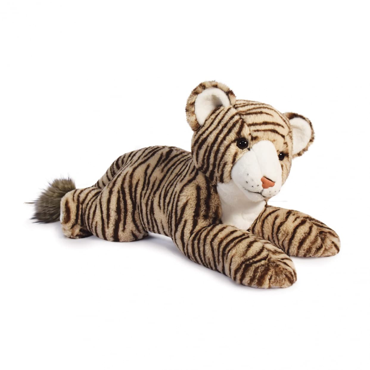 Histoire d'Ours - Peluche Tigre Gigante - 50 cm - Marrone/Nero - Regalo - Decorazione Camera - Bengaly Le Tigre - Terra Selvaggia - HO3062
