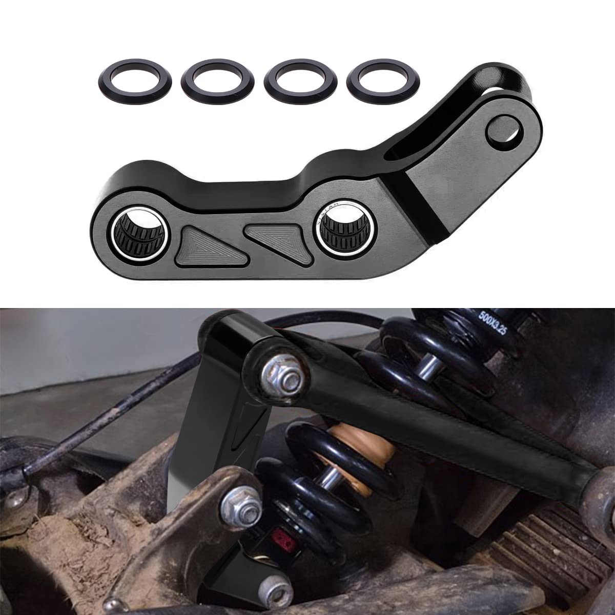 Buy JESTOP 3/4" Lifting Rear Progressive Suspension Link for Sur Ron