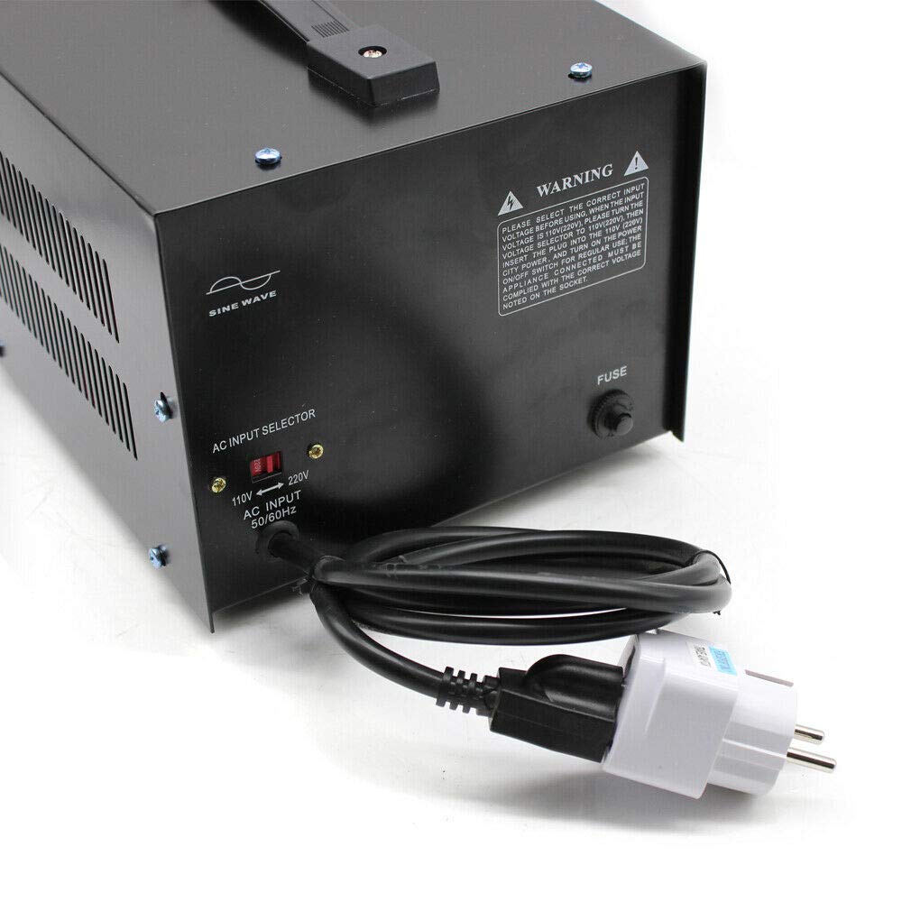 Trasformatore Di Tensione 110V Per Europa - Per Apparecchi Fino A 70W - Foto 9