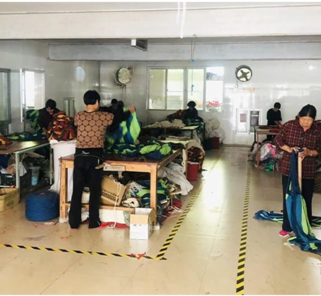 Nylon Rope Hammock, Portable Mesh Hammock, Cotton Breathable Hammock, Camping Leisure Hammock, Outdoor Relaxation Hammock (Green)