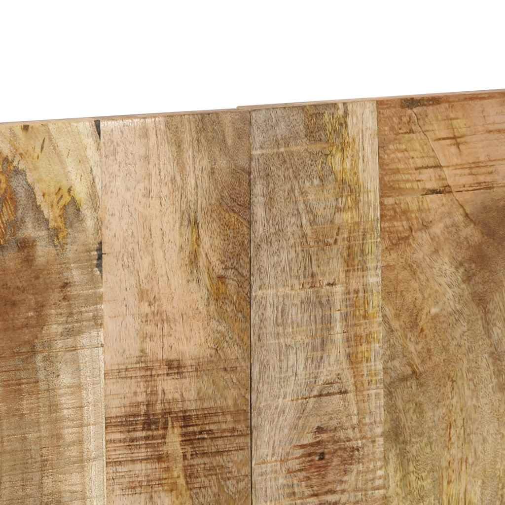 vidaXL Cabecero de Cama 140 cm Madera Maciza de Mango Rugoso