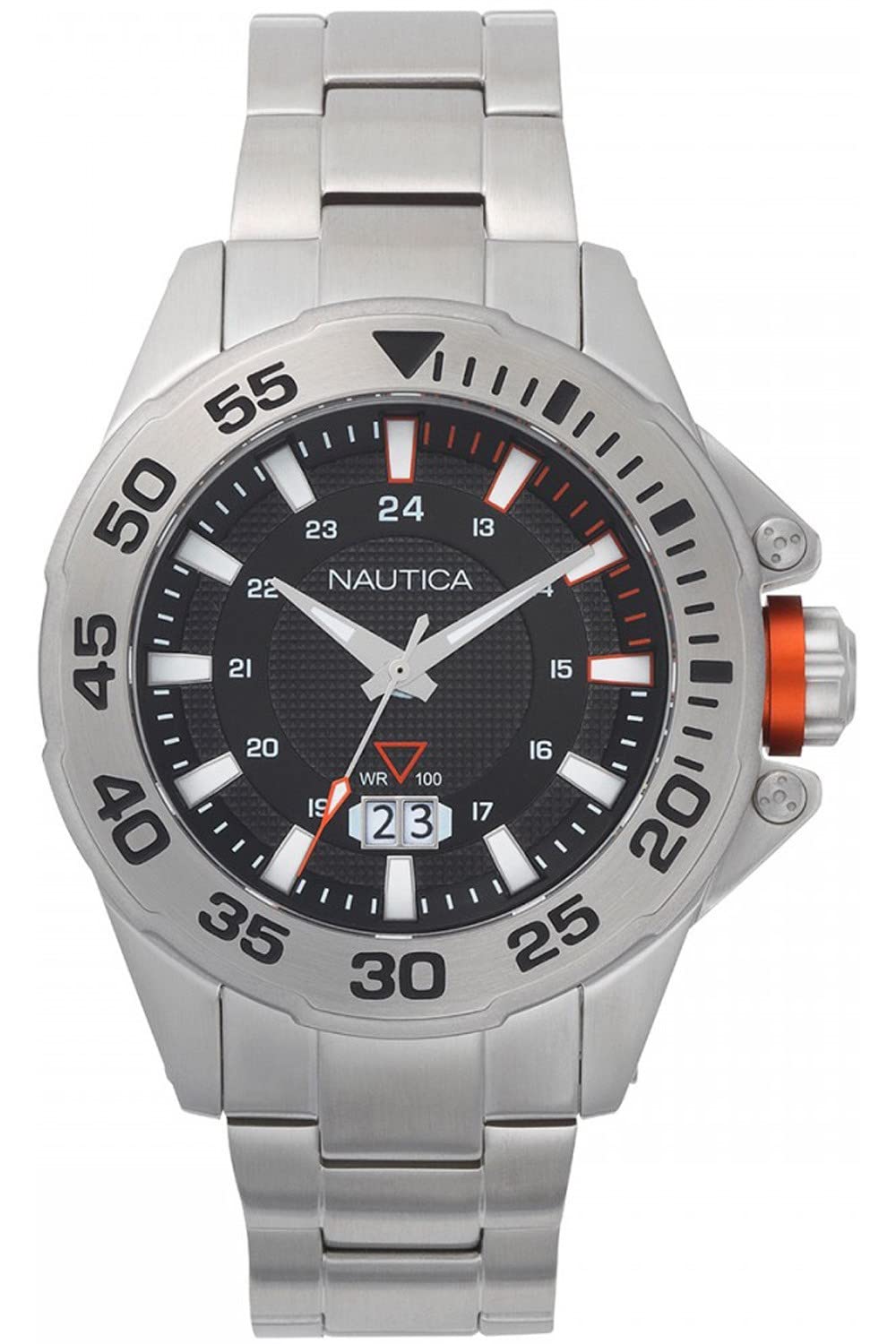 NAUTICA Analog Silver Dial Mens Watch-NAPWSV004 (B07P7NG2NV) Amazon Price History, Amazon Price Tracker
