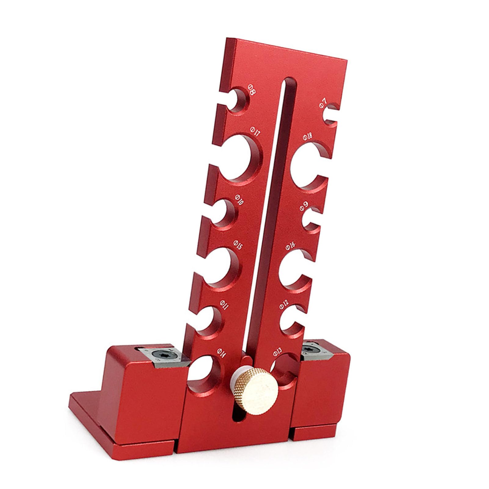 Annadue Regolabile per Spinotti 7mm a 18mm per Lavorazione del Legno