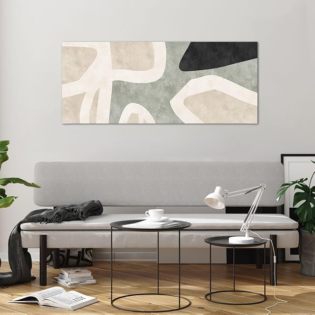 Foto 4 de 8 de Vidrio Decorativo 120x50cm Moderno Panorámico Abstracto Pastel - 6028