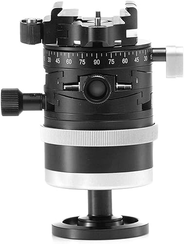 Arca Swiss Monoball P0+ - Cabezal de trípode híbrido de 2.362in con dispositivo FlipLock Quickset