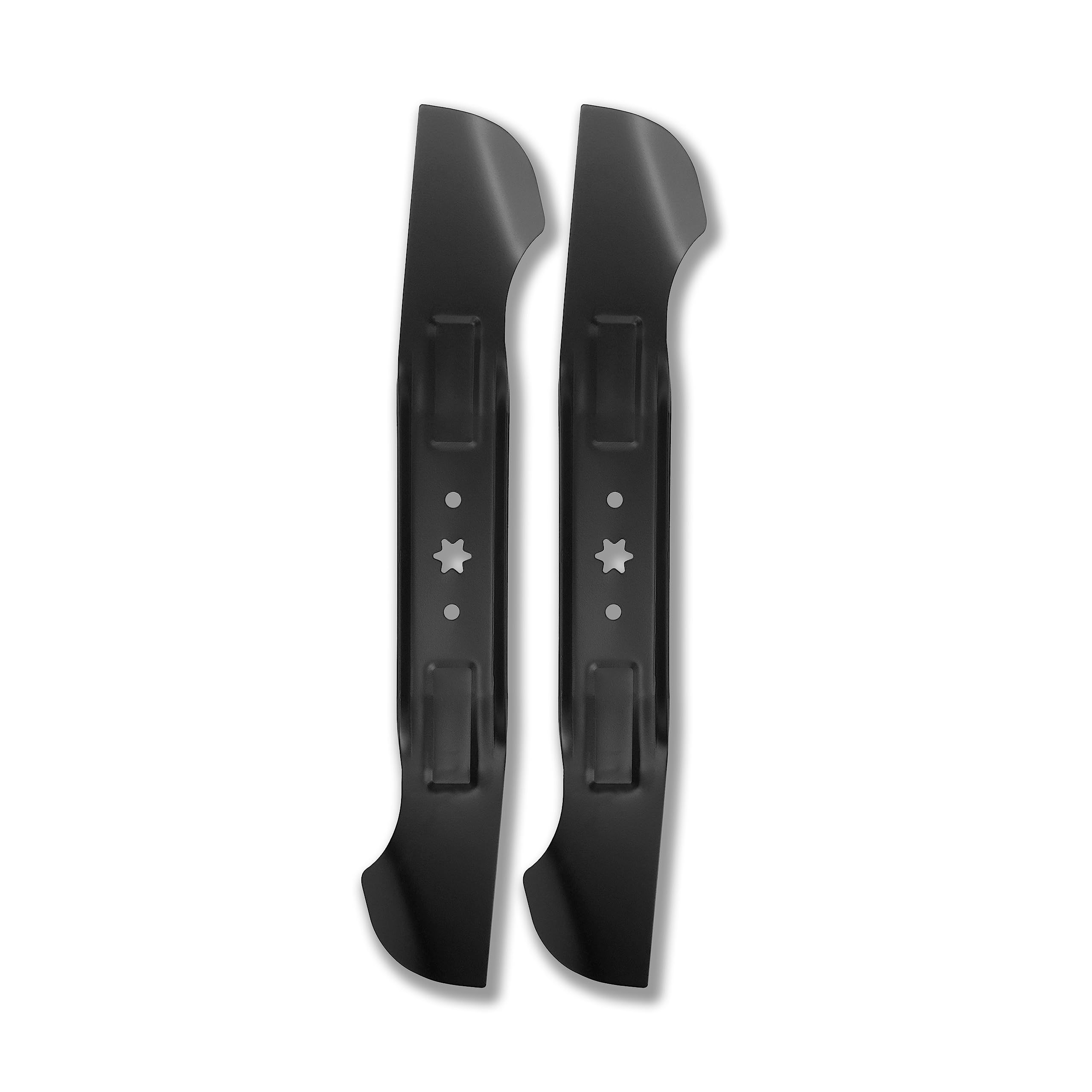 q&p Paquete de 2 cuchillas de cortacésped para MTD Cub Cadet 942-04290 942-04244 742-04244 942-04244A cubierta de 46 pulgadas