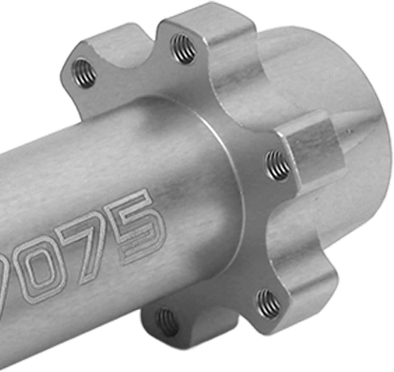 Motorcycle Wheel Hex Hubs, 1/4 Aluminum Front Rear Hex Hub for LOSI Promoto MX Electric Motorcycle (Silver), #114, ODORKLERDTZ04WAMC-14