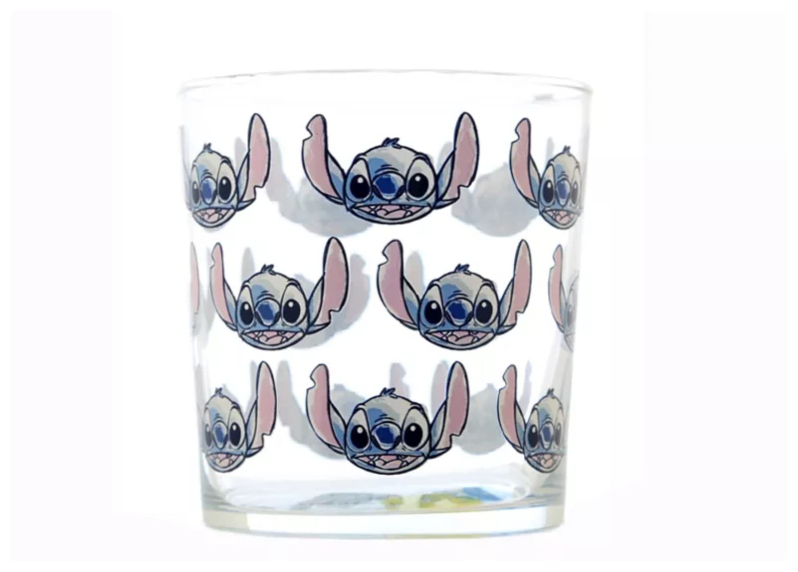 Lilo & Stitch Tumbler Glass Round Shaped Disney Kids Teen Partyware Glasses Novelty Gift New (Pack of 1)