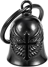 Motorcycle Bell - Motorcycle Bell Hanger, Biker Bells Protect The Rider Motorcycle Accessories (Cross)