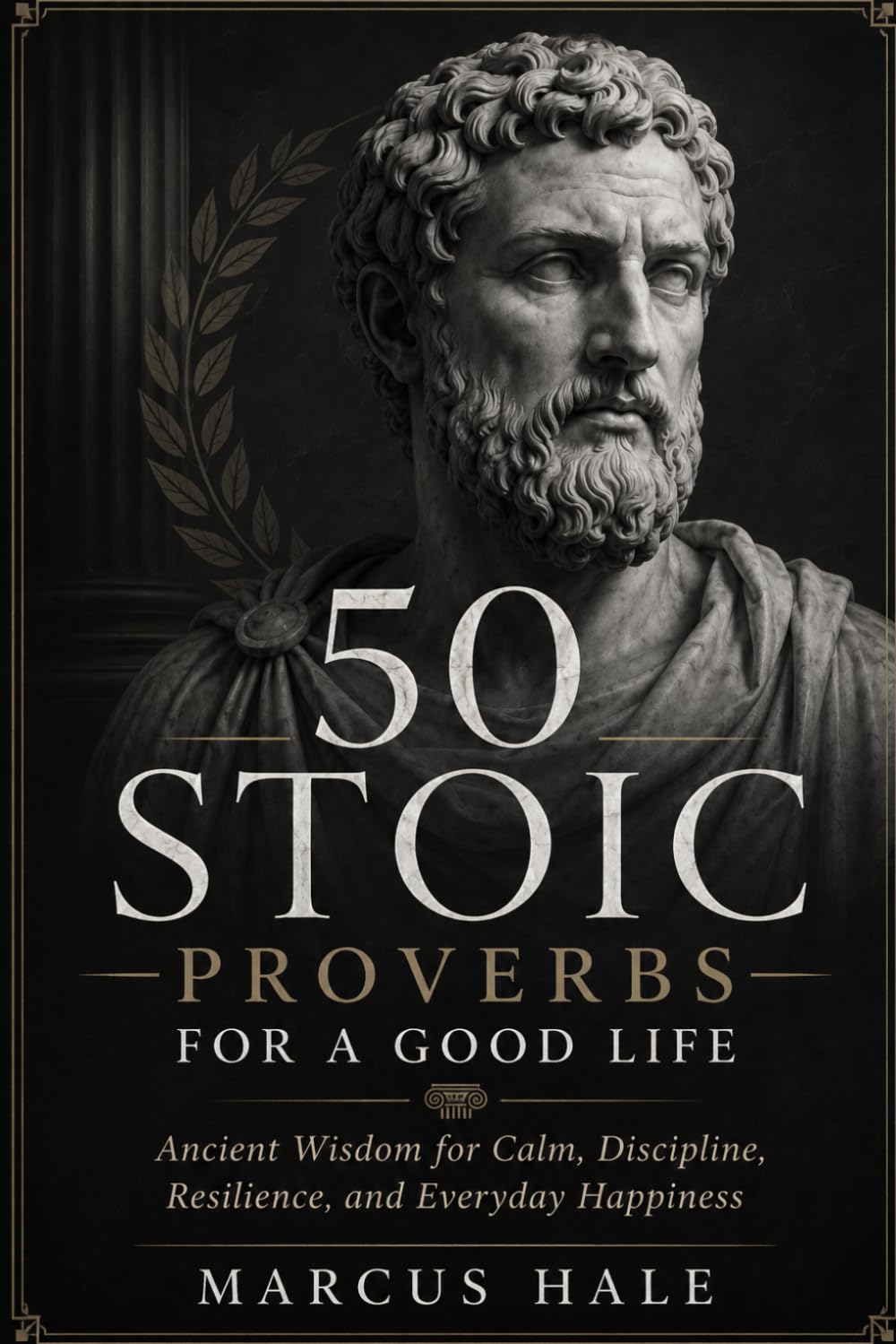 50 Stoic Proverbs for a Good Life: Ancient Wisdom for Calm, Discipline, Resilience, and Everyday Happiness