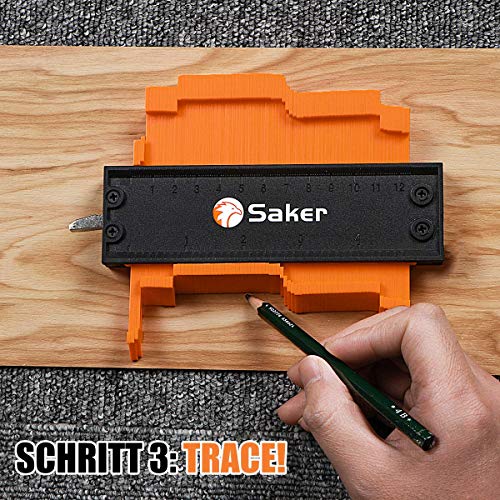 Saker Konturenlehre zur präzisen Formnachbildung mit Sperrfunktion