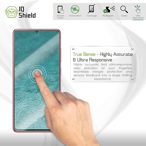 Miniatura 84 de IQShield Paquete de 2 protectores de pantalla para Samsung Galaxy S22 Plus/S22+Plus 5G, fácil instalación, desbloqueo de huellas dactilares